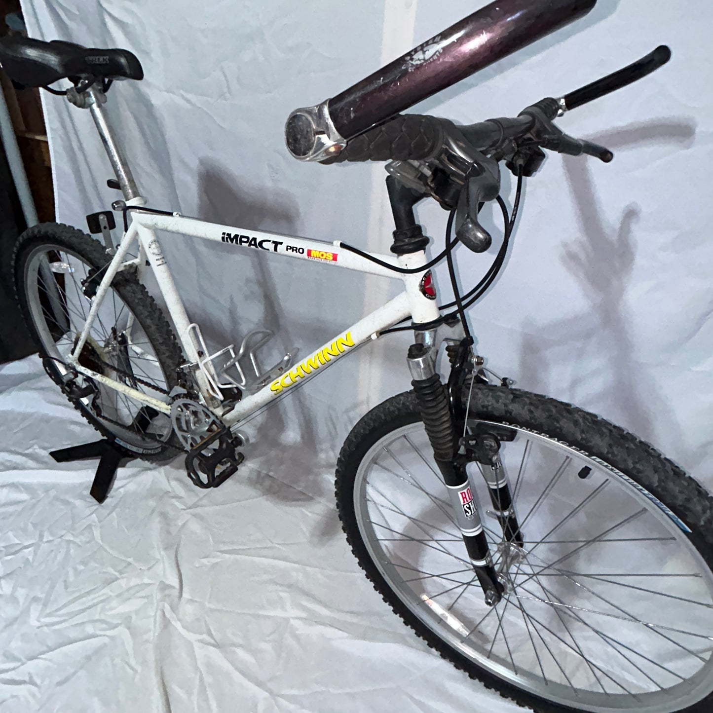 Vintage Schwinn Impact Pro MTB Large RockShox Shimano Exage 300LX Cro-Moly