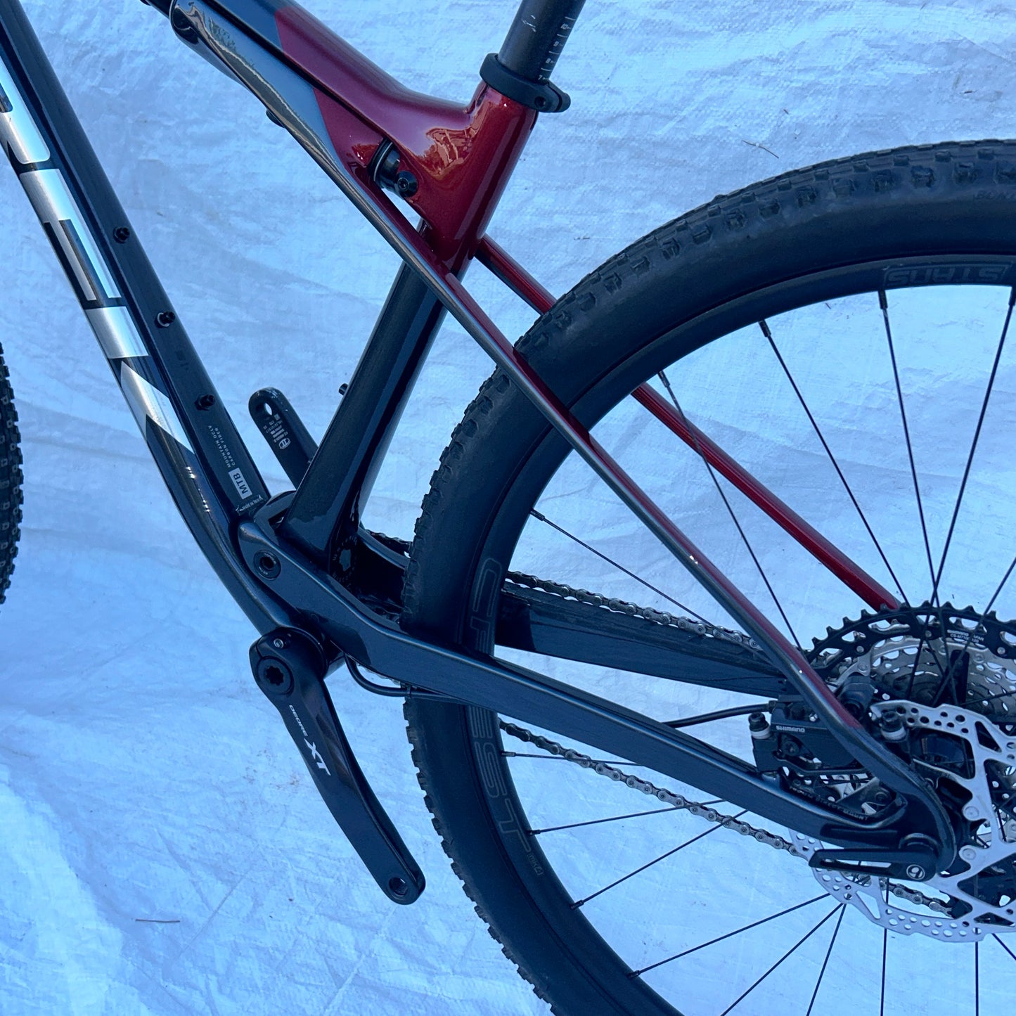 Trek Supercaliber 9.7 Gen 1 Med Full Suspension Mountain Bike, 2023