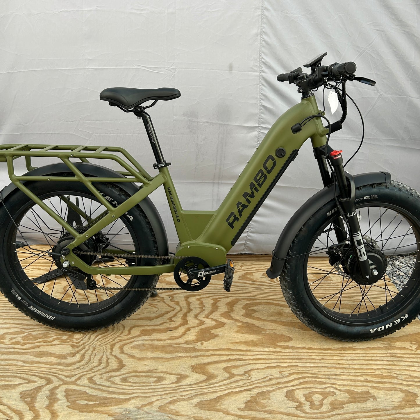 RAMBO Electric Bikes Krusader 3.0 All Wheel Drive 15Ah Hunting E-Bike
