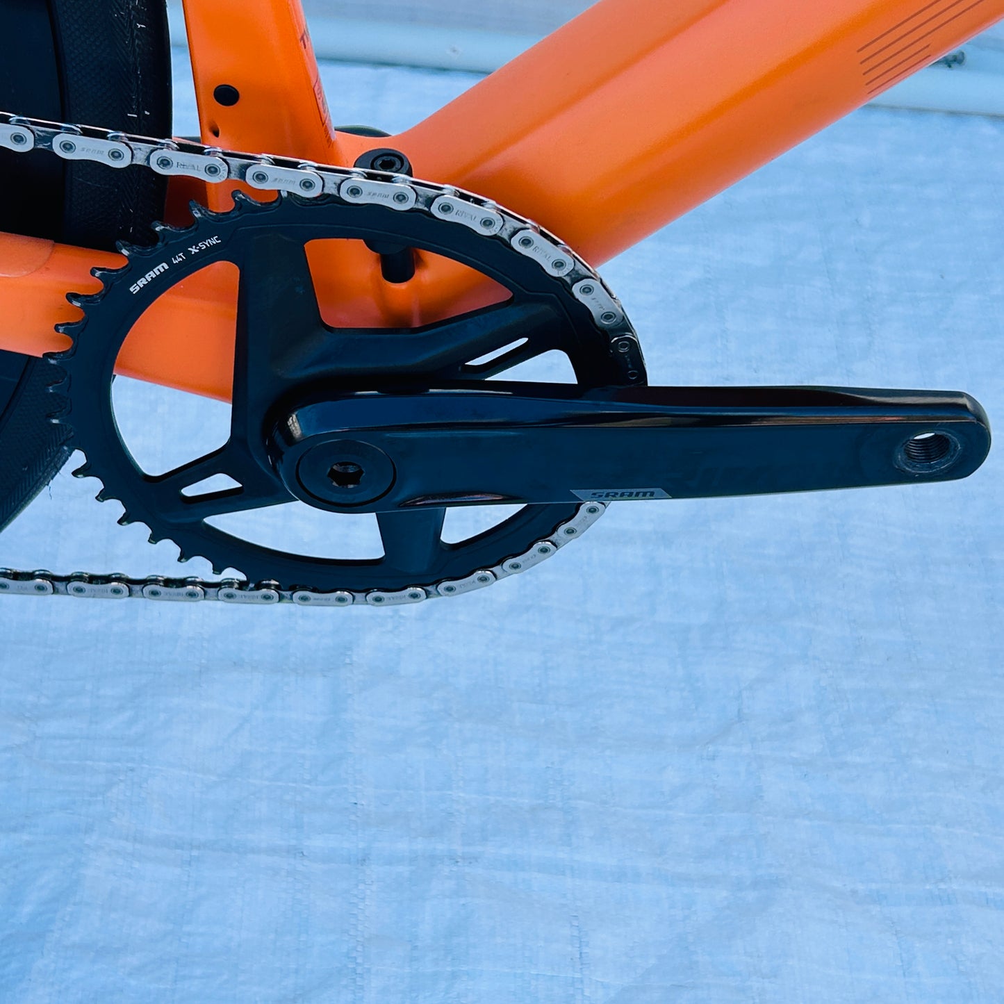 2022 BMC Roadmachine X TWO Orange 56 cm Road & Light Gravel Bike