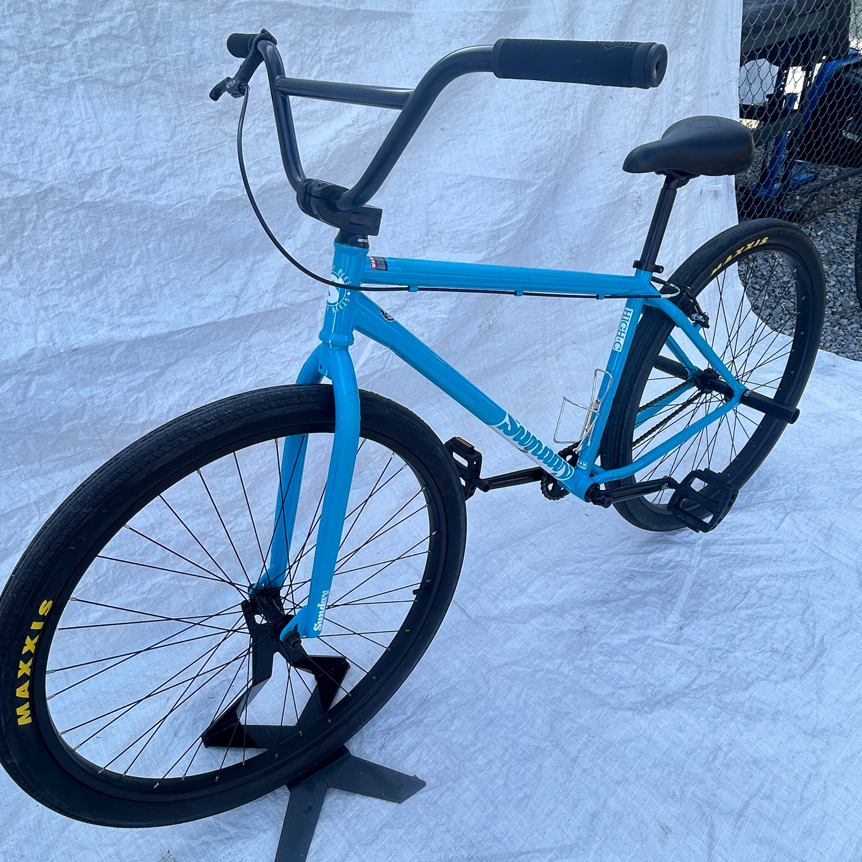 Sunday High C 29″ Complete BMX Bike - Gloss Surf Blue – Pahrump