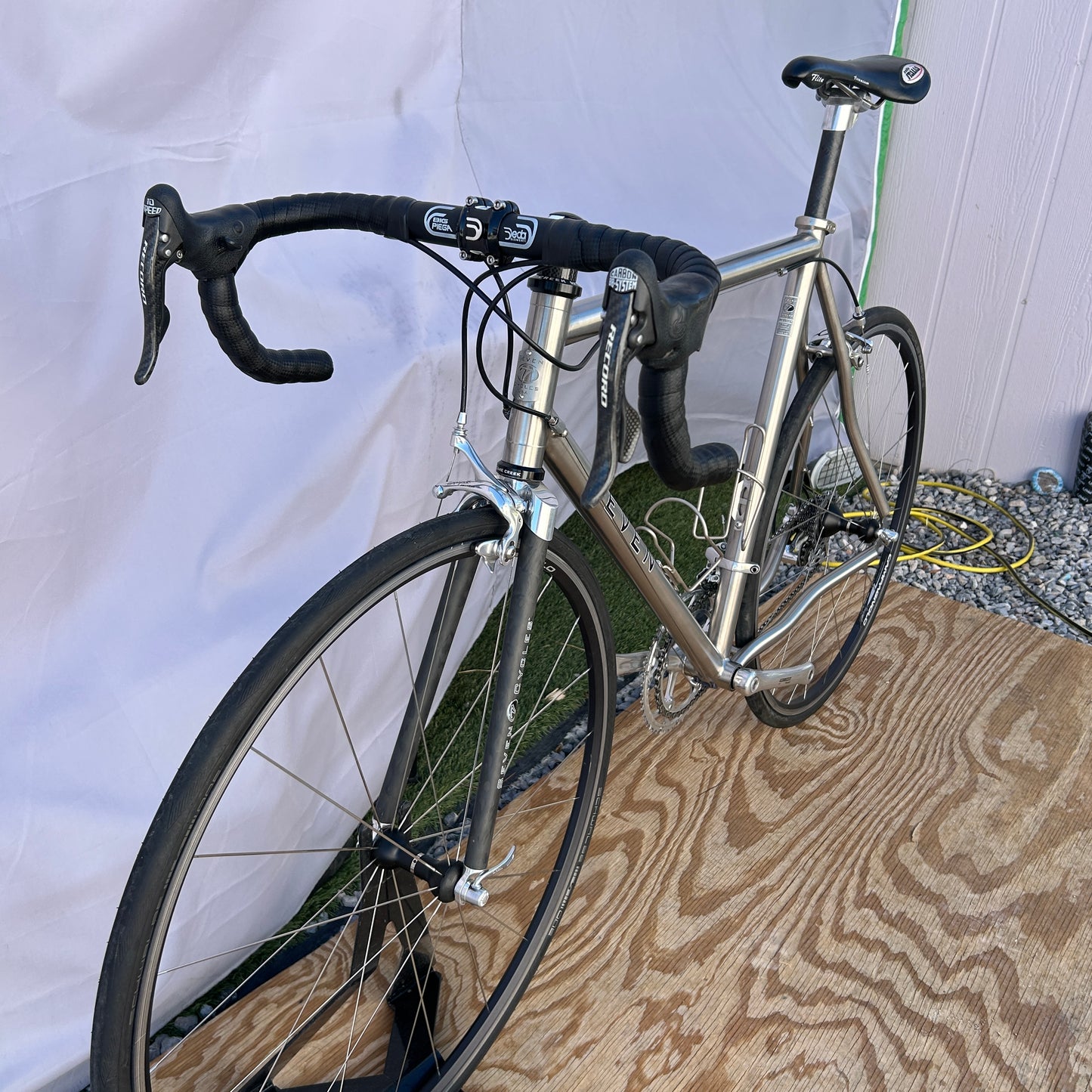 Seven Cycles Axium Road Bike 56 cm Campagnolo Record Nucleon