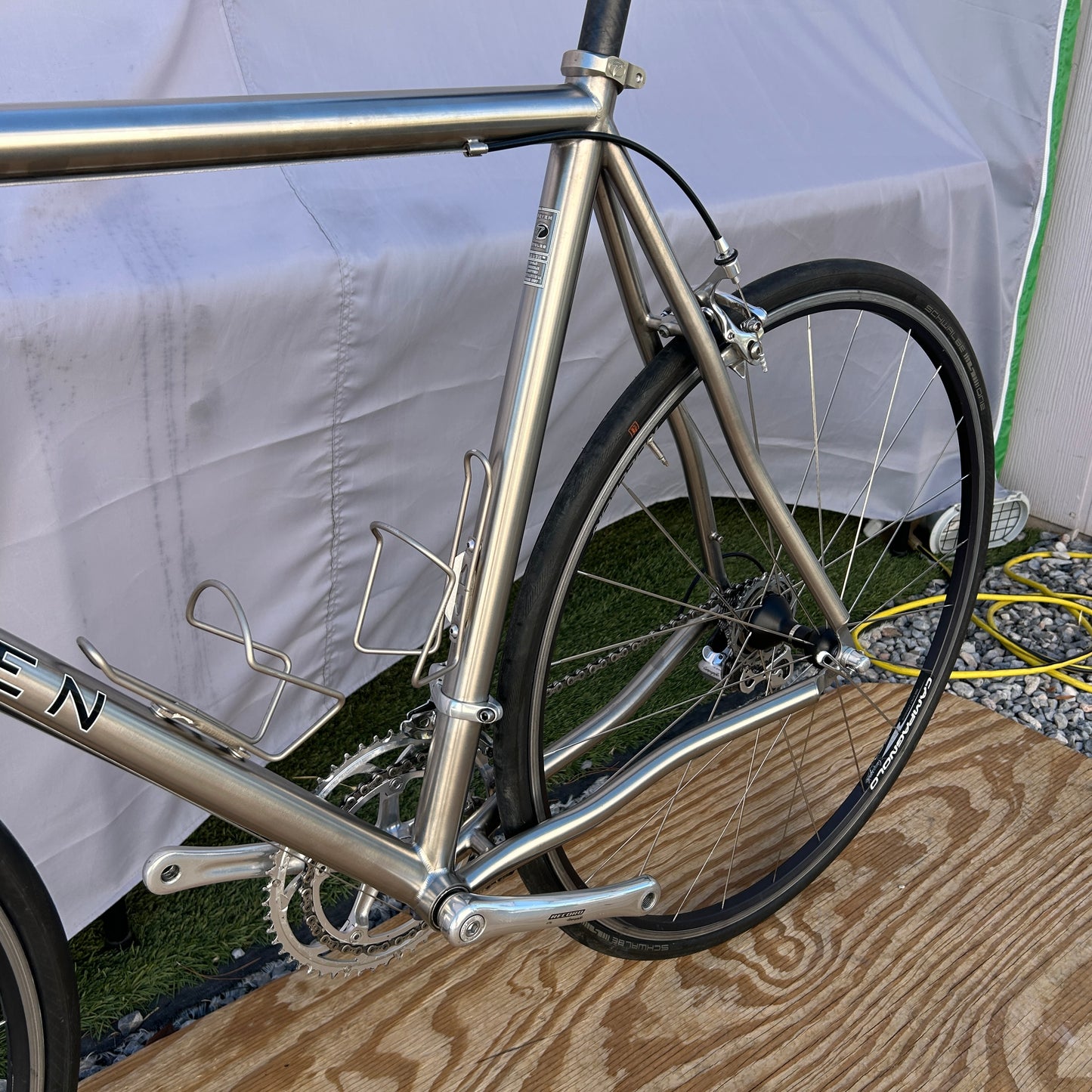 Seven Cycles Axium Road Bike 56 cm Campagnolo Record Nucleon