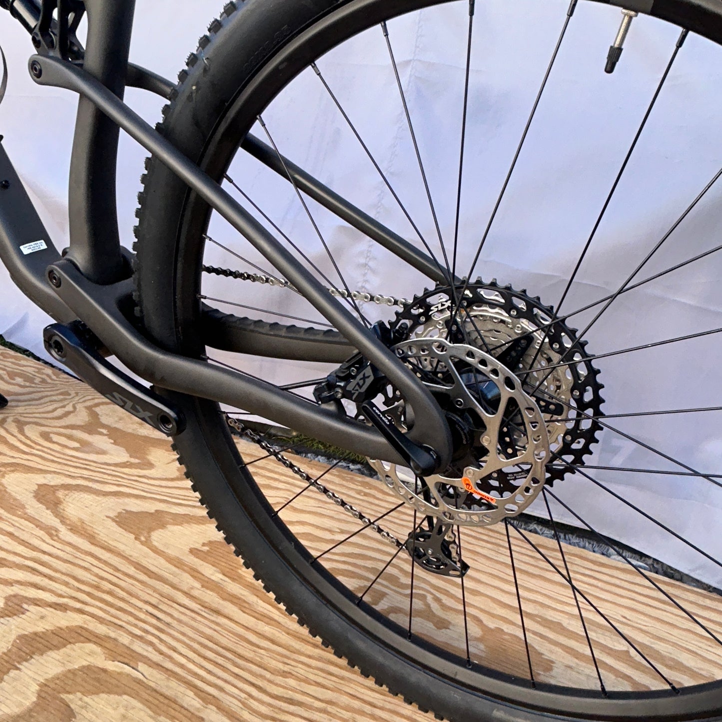 Cervelo ZFS-5 Full Suspension Mountain Bike Medium Black SLX 1x12