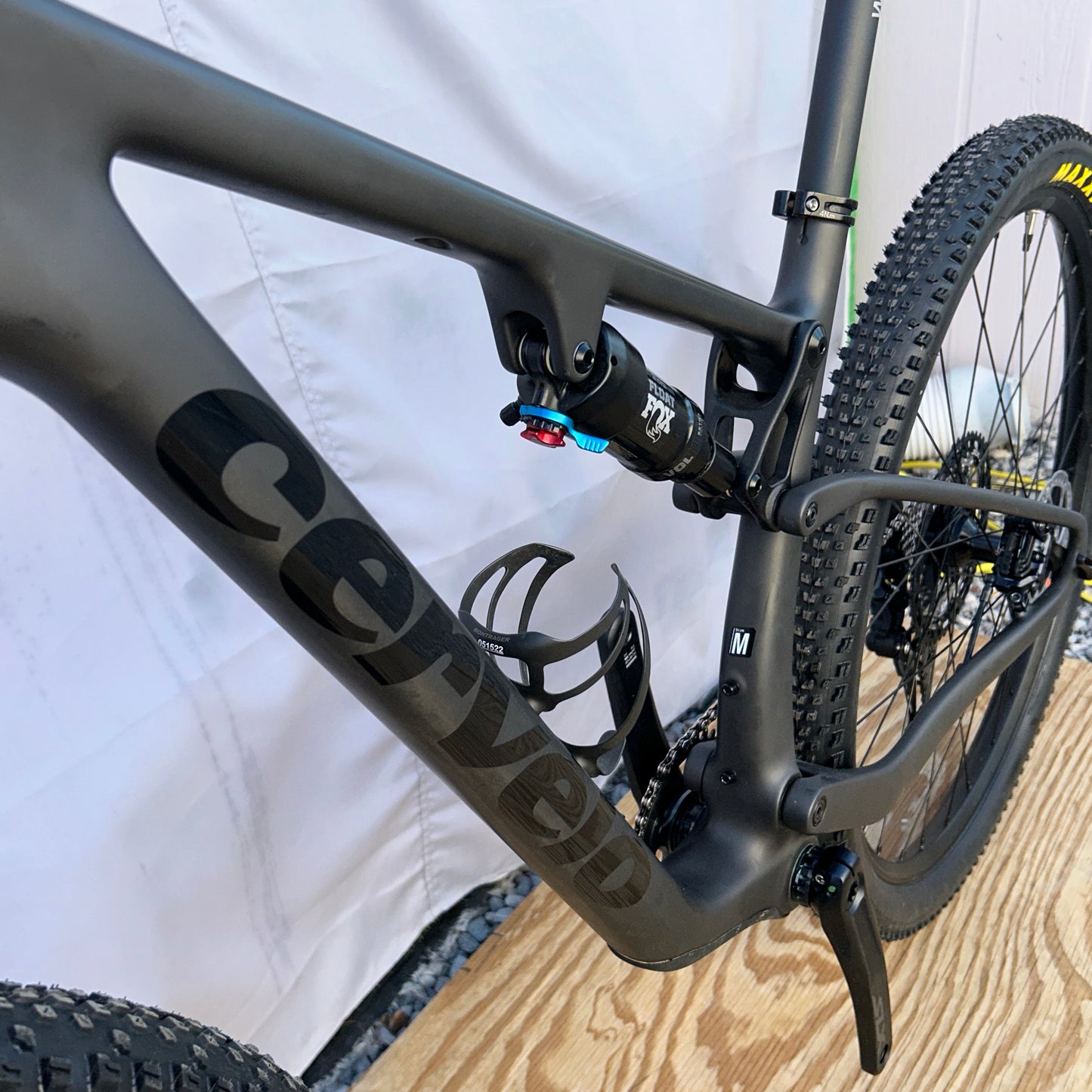 Cervelo ZFS-5 Full Suspension Mountain Bike Medium Black SLX 1x12