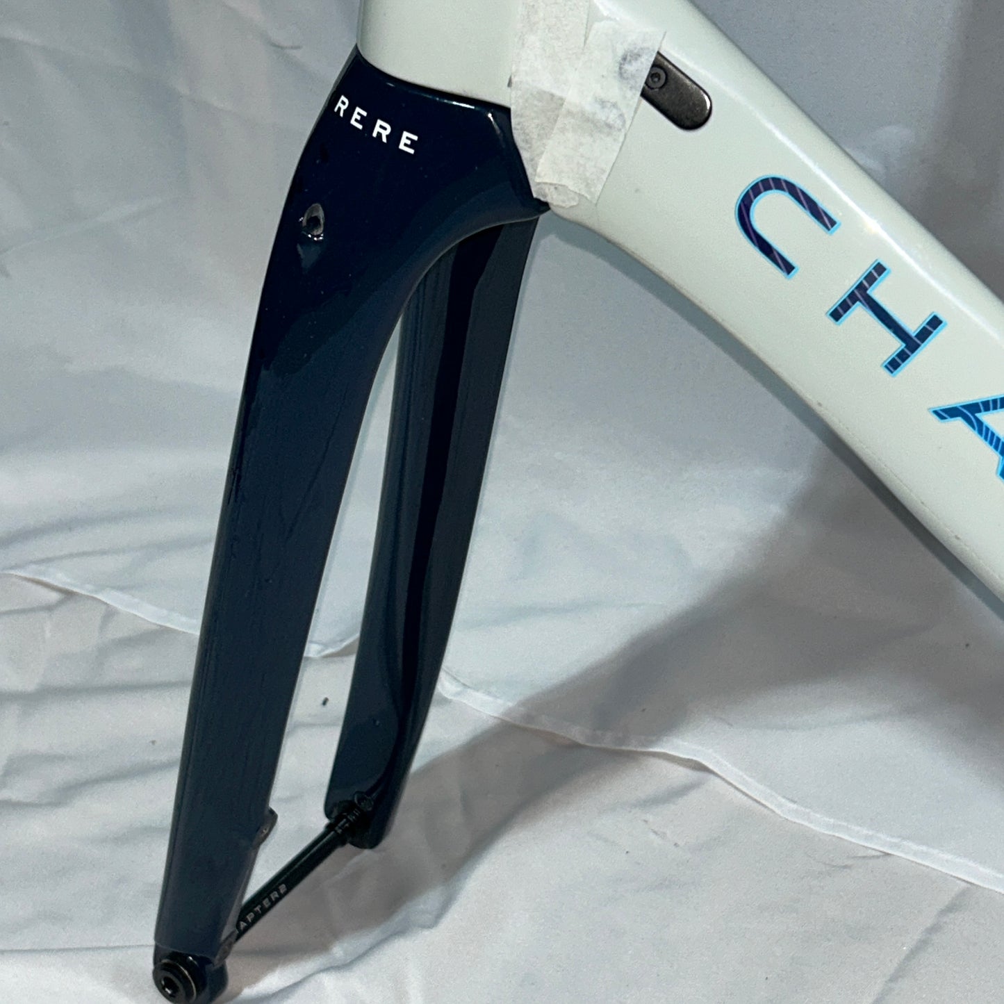 Chapter2 RERE Carbon Aero Road Disc Frameset – XL – Grey / Blue