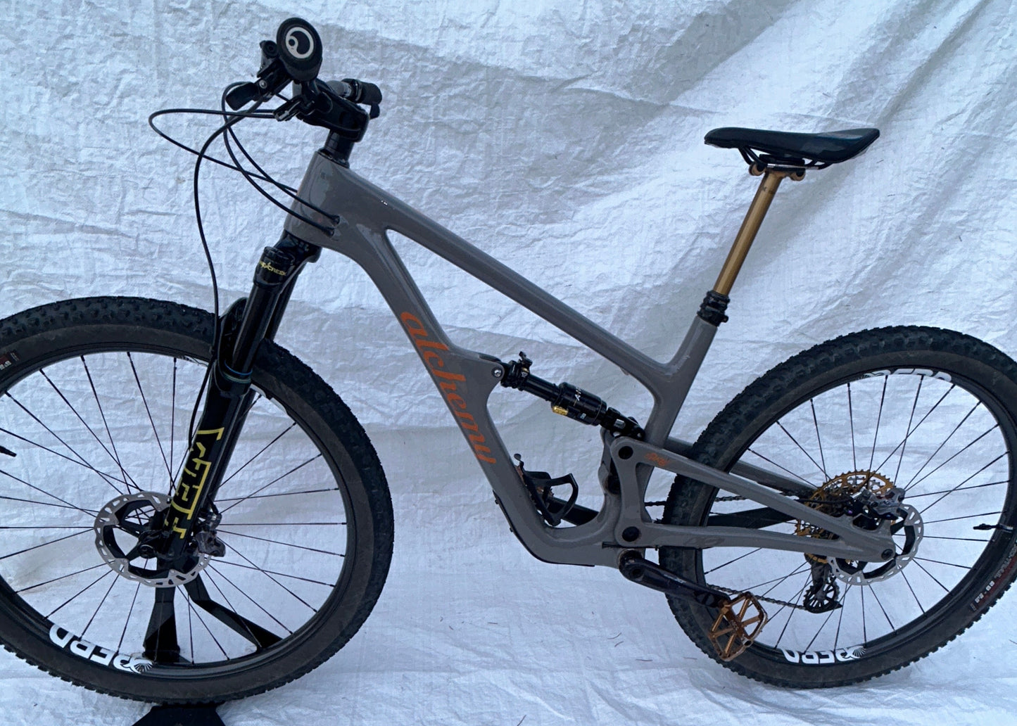 Alchemy Arktos 125 Custom Size Large Full Suspension Mountain Bike