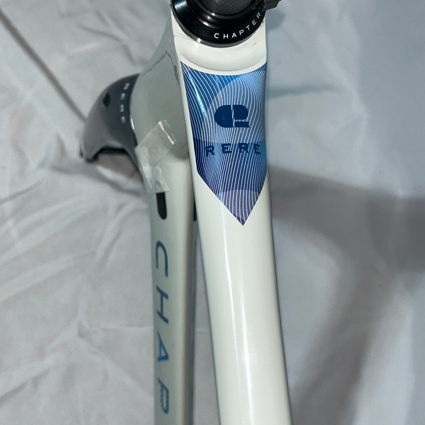 Chapter2 RERE Carbon Aero Road Disc Frameset – XL – Grey / Blue