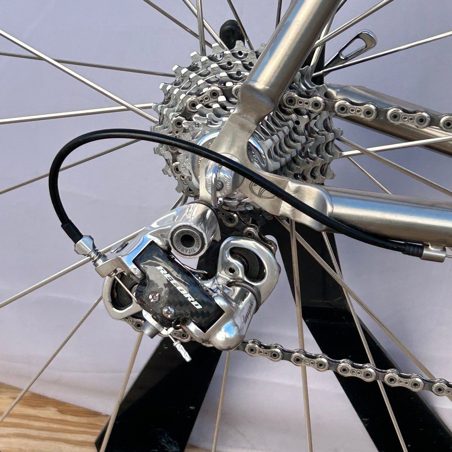 Seven Cycles Axium Road Bike 56 cm Campagnolo Record Nucleon