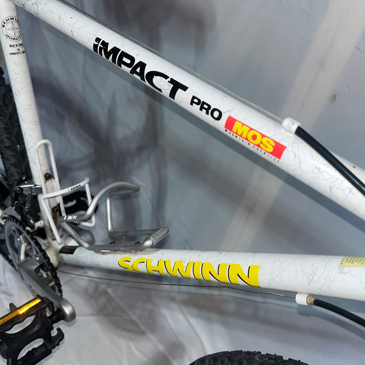 Vintage Schwinn Impact Pro MTB Large RockShox Shimano Exage 300LX Cro-Moly