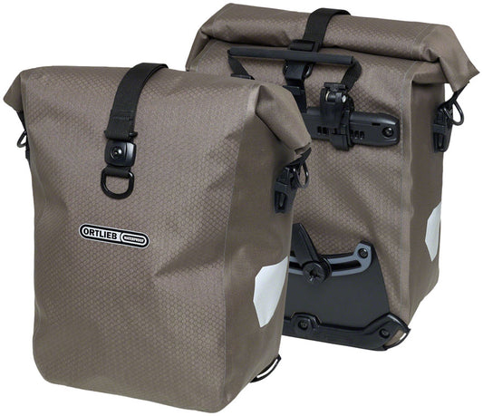 Ortlieb Gravel Pack Pannier - 29L, Pair, Dark Sand