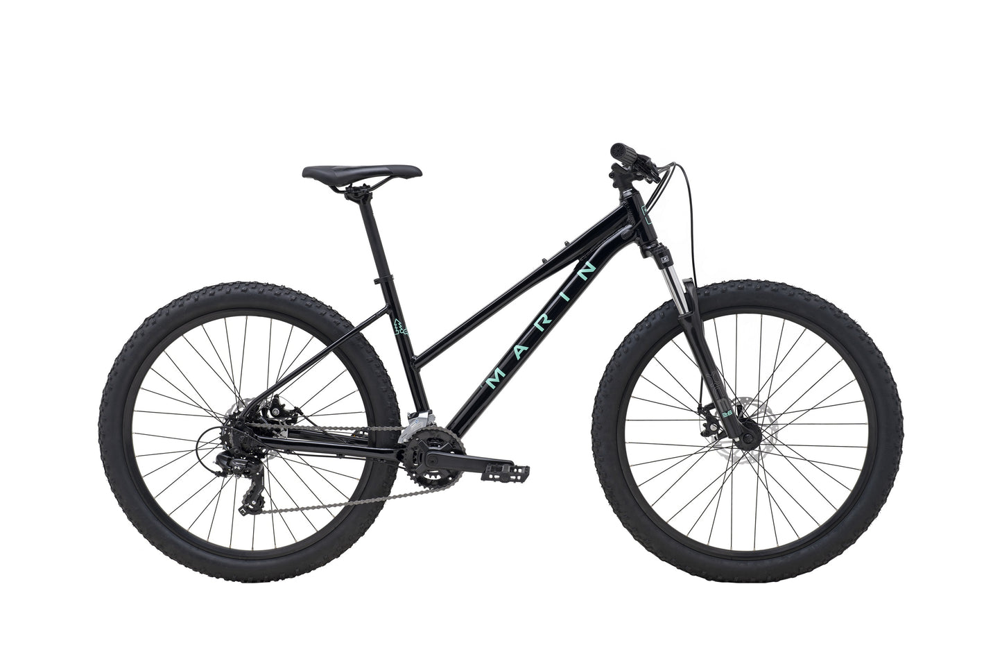 Marin Bolinas Ridge 1 ST 27.5" Black Hardtail Mountain Bike