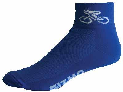 GIZMO Socks - Bicycle - Royal Blue - Small Only