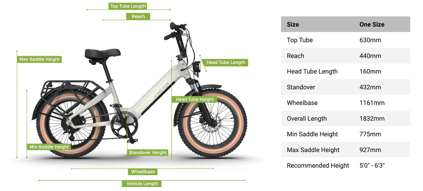 Aima Big Sur Sport 20" Electric Bike E-Bike