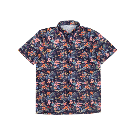 FlexGRID Button Up - Midnight in Maui