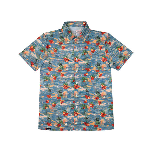 FlexGRID Button Up - Sunburn Shred