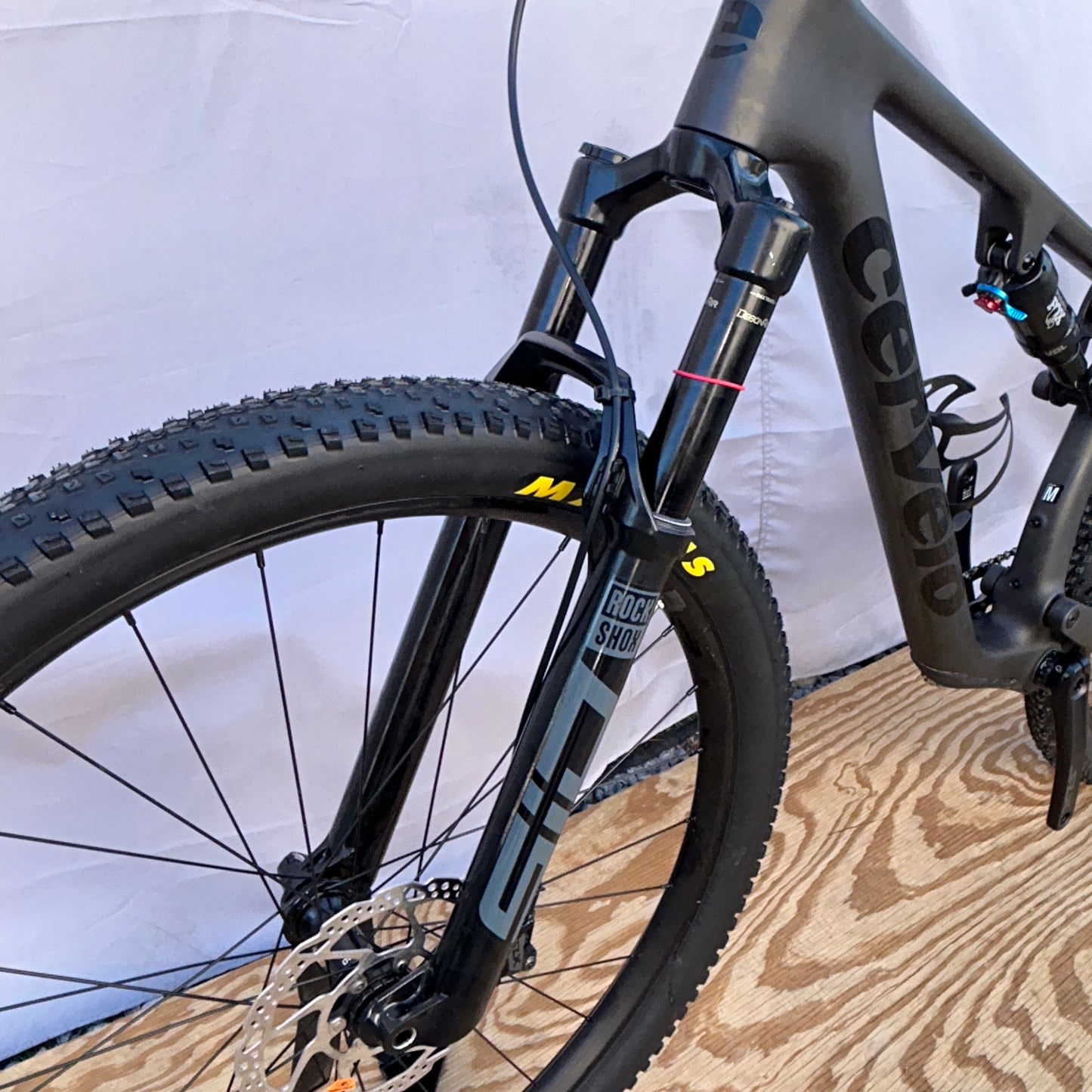 Cervelo ZFS-5 Full Suspension Mountain Bike Medium Black SLX 1x12