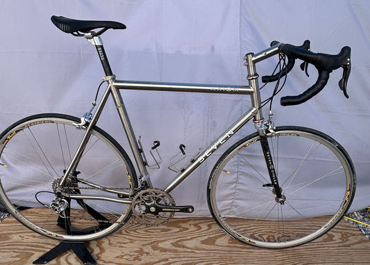 Seven Cycles Axiom Road Bike 56 cm Campagnolo Record 10 Rolf Sestrieres