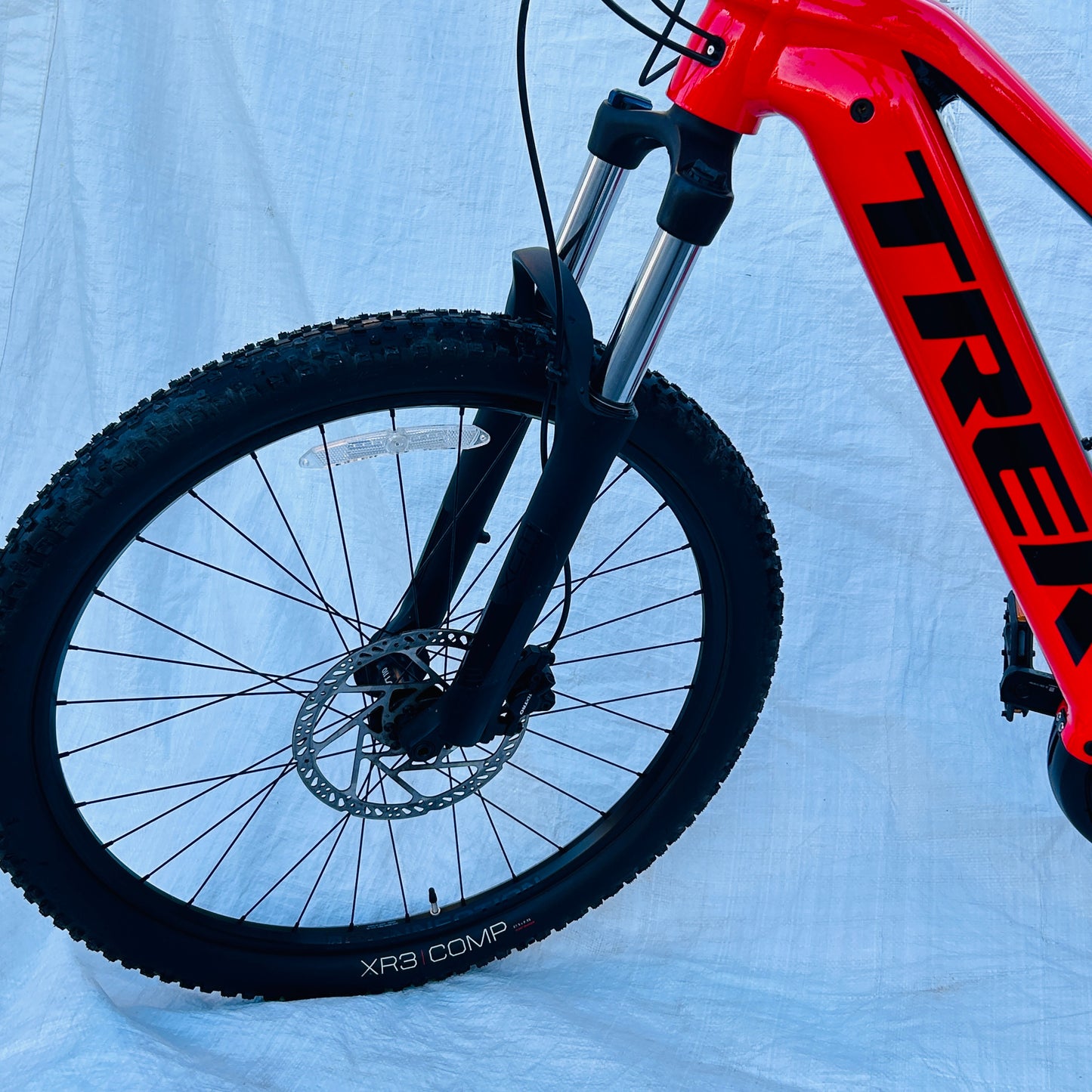 2021 Trek Powerfly 4 Electric Mountain Bike Red 27.5" Gen 3 Small