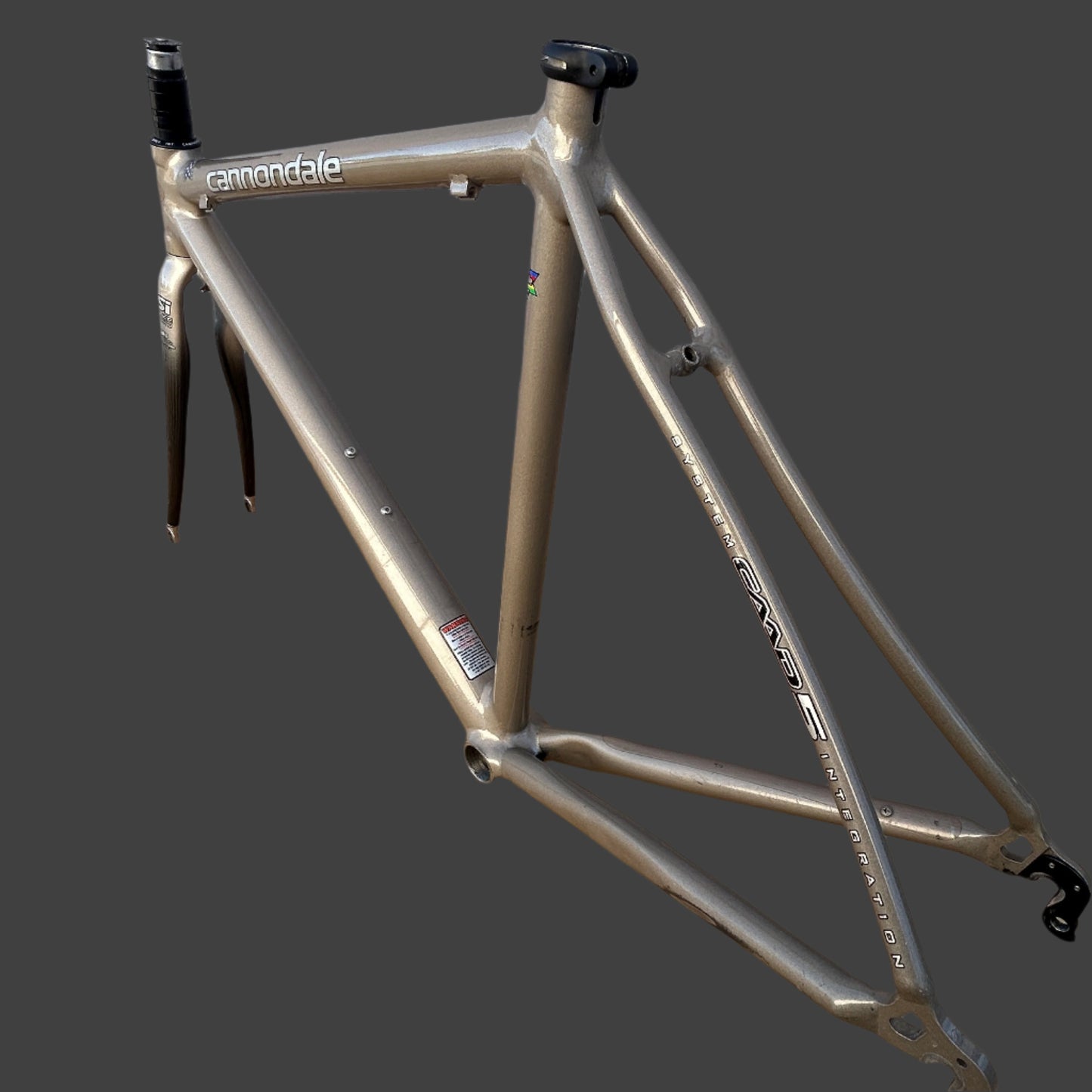 Cannondale Caad5 Road bike Frameset 52 cm Sterling Made in USA