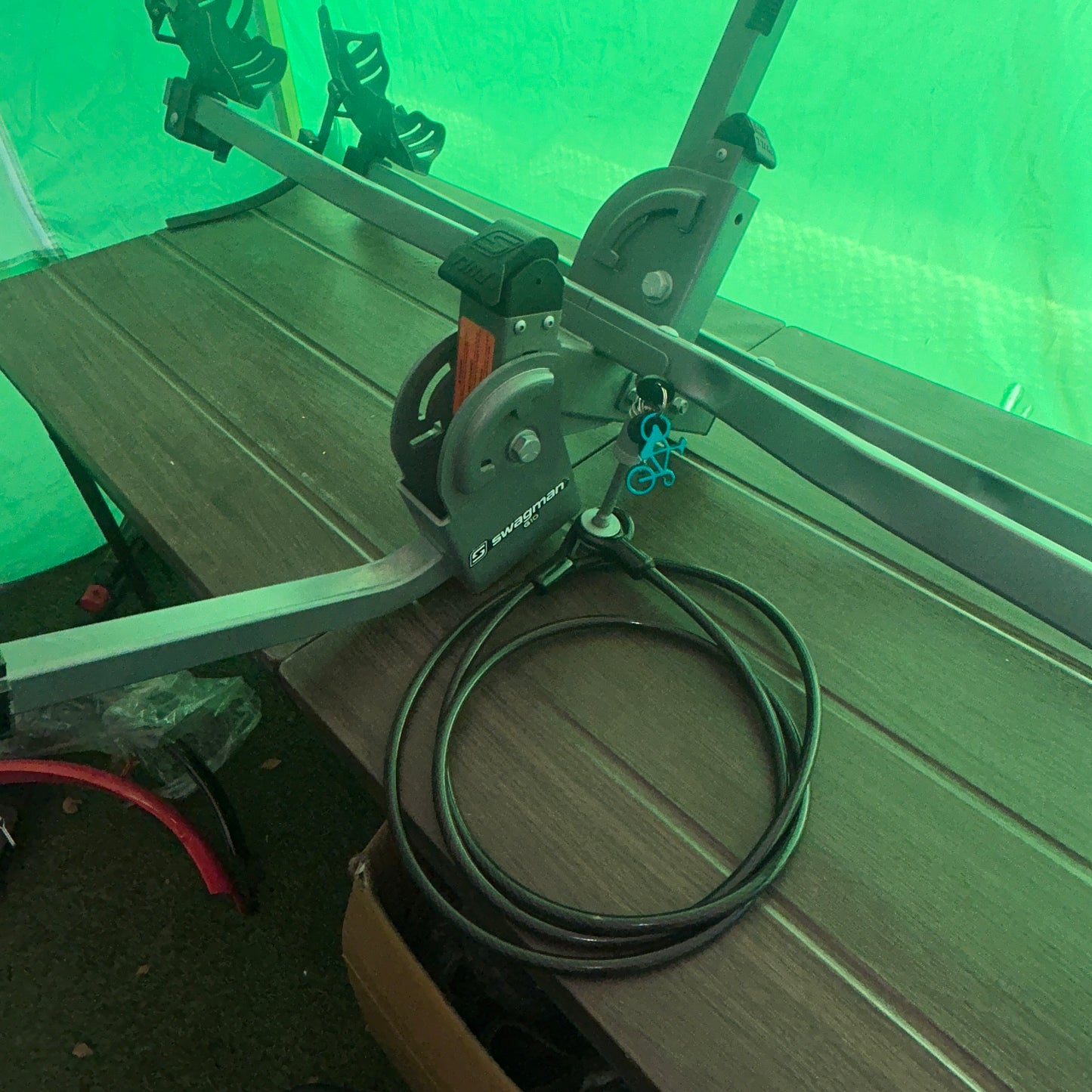 G10 Hitch Mount Platform Rack 2 Bike Hitch Mount Receiver Used