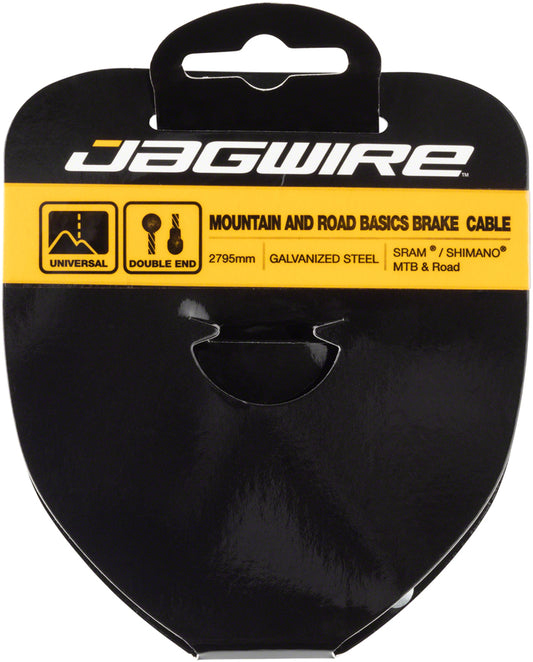 Jagwire Basics Galvanized Tandem Brake Cable 1.6x2795mm SRAM/Shimano Mountain/Road