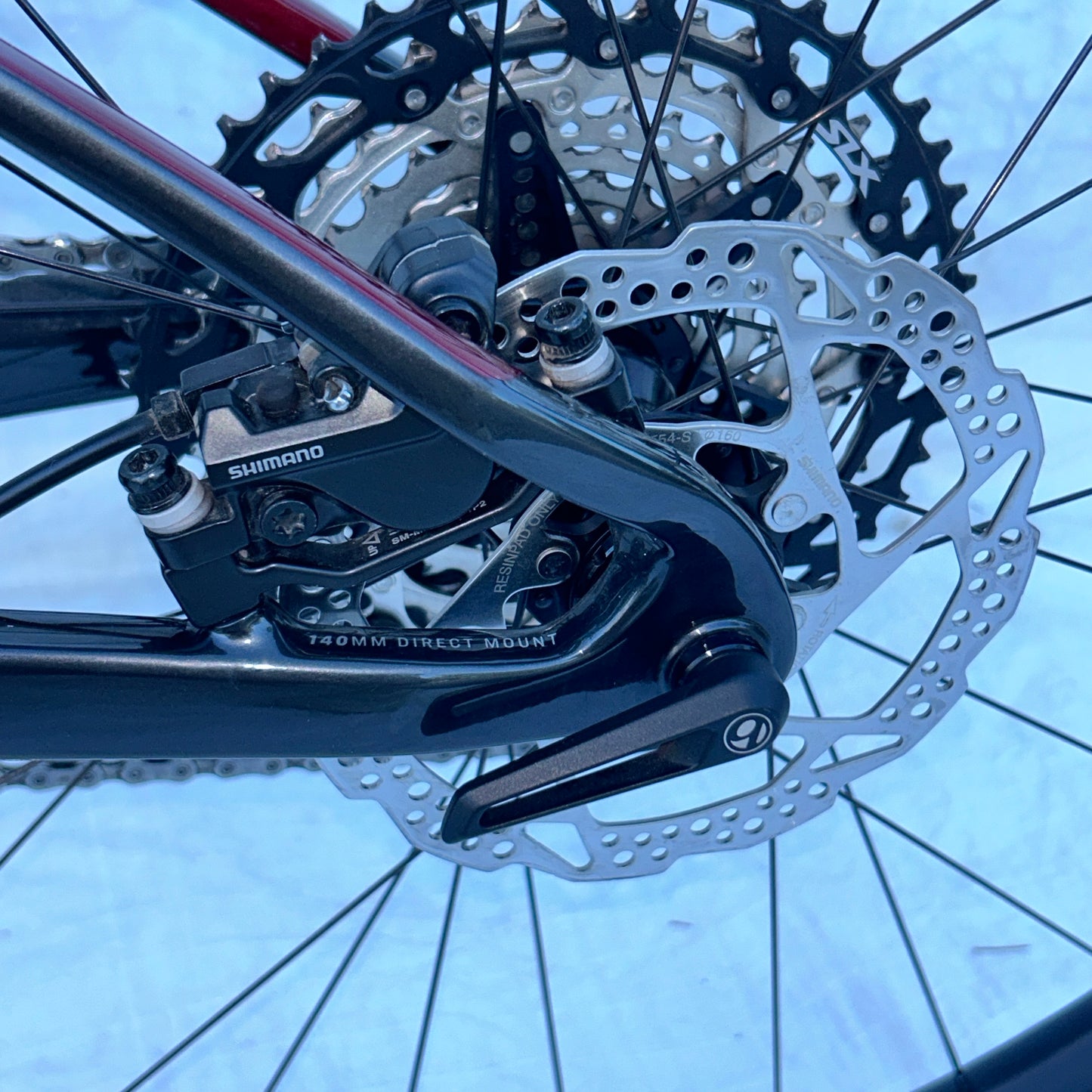 Trek Supercaliber 9.7 Gen 1 Med Full Suspension Mountain Bike, 2023