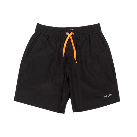 Coastin' Short - Black with Orange