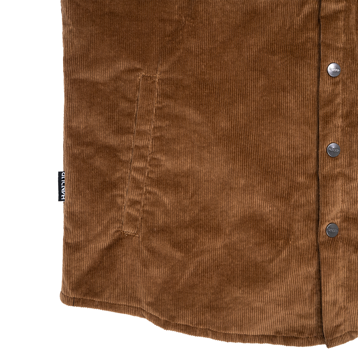 Corduroy Vest - Brown Black