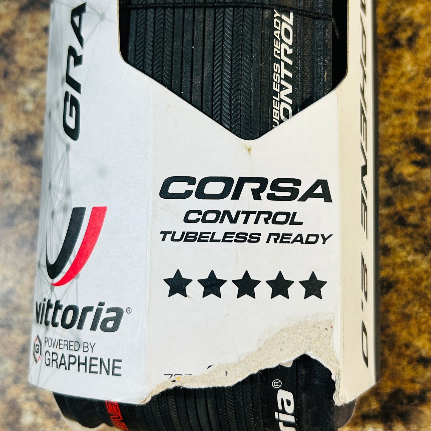 Vittoria Corsa Control Tire - 700 x 25, Tubeless, Folding, Black, G2.0