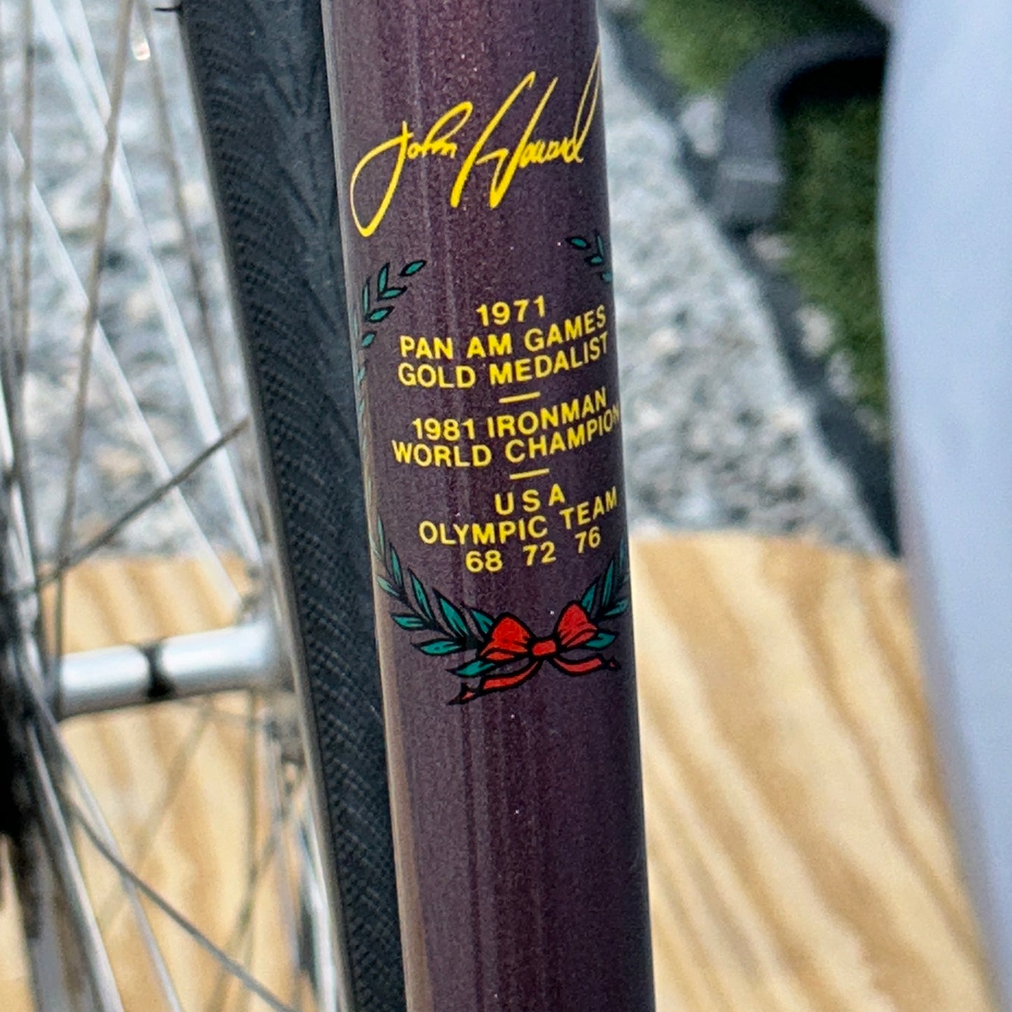 1983 John Howard #164/300 Painted by Dave Moulton Classic Steel Road Bicycle 58cm Campagnolo