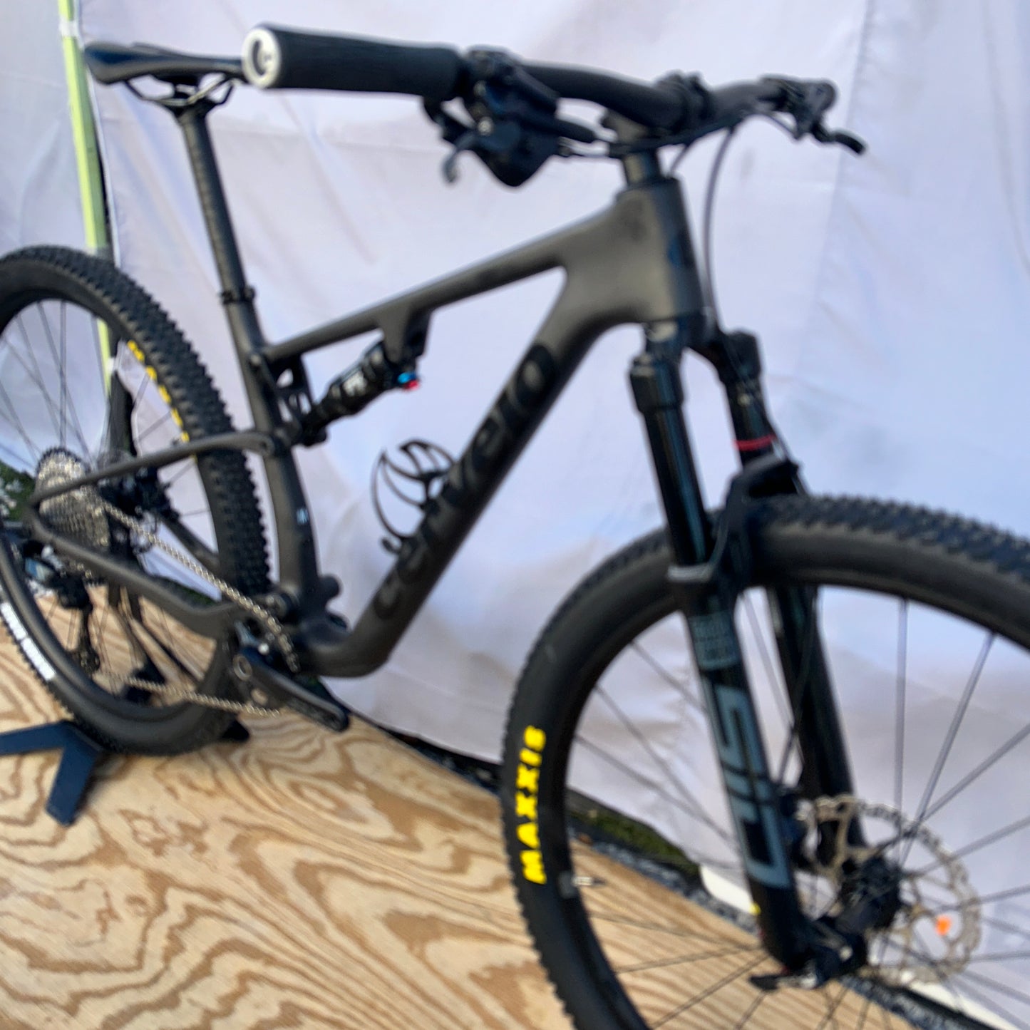 Cervelo ZFS-5 Full Suspension Mountain Bike Medium Black SLX 1x12