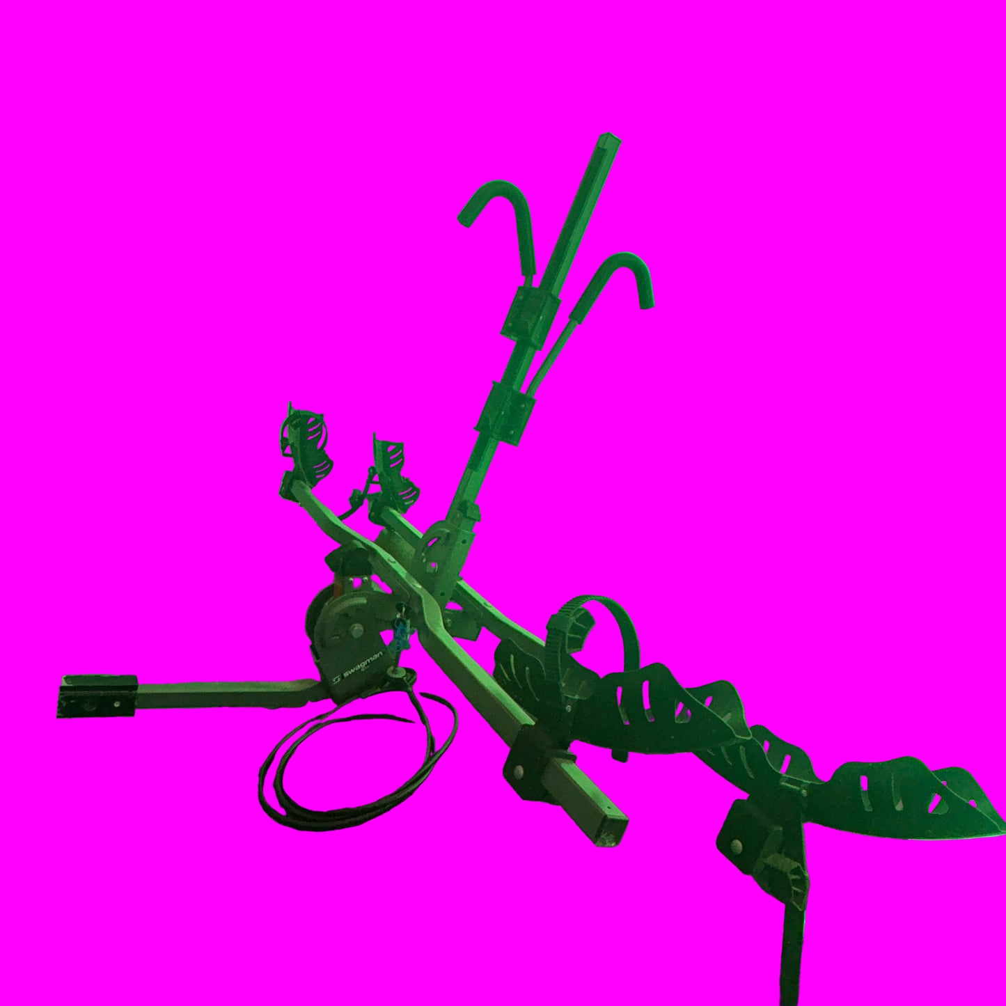 G10 Hitch Mount Platform Rack 2 Bike Hitch Mount Receiver Used