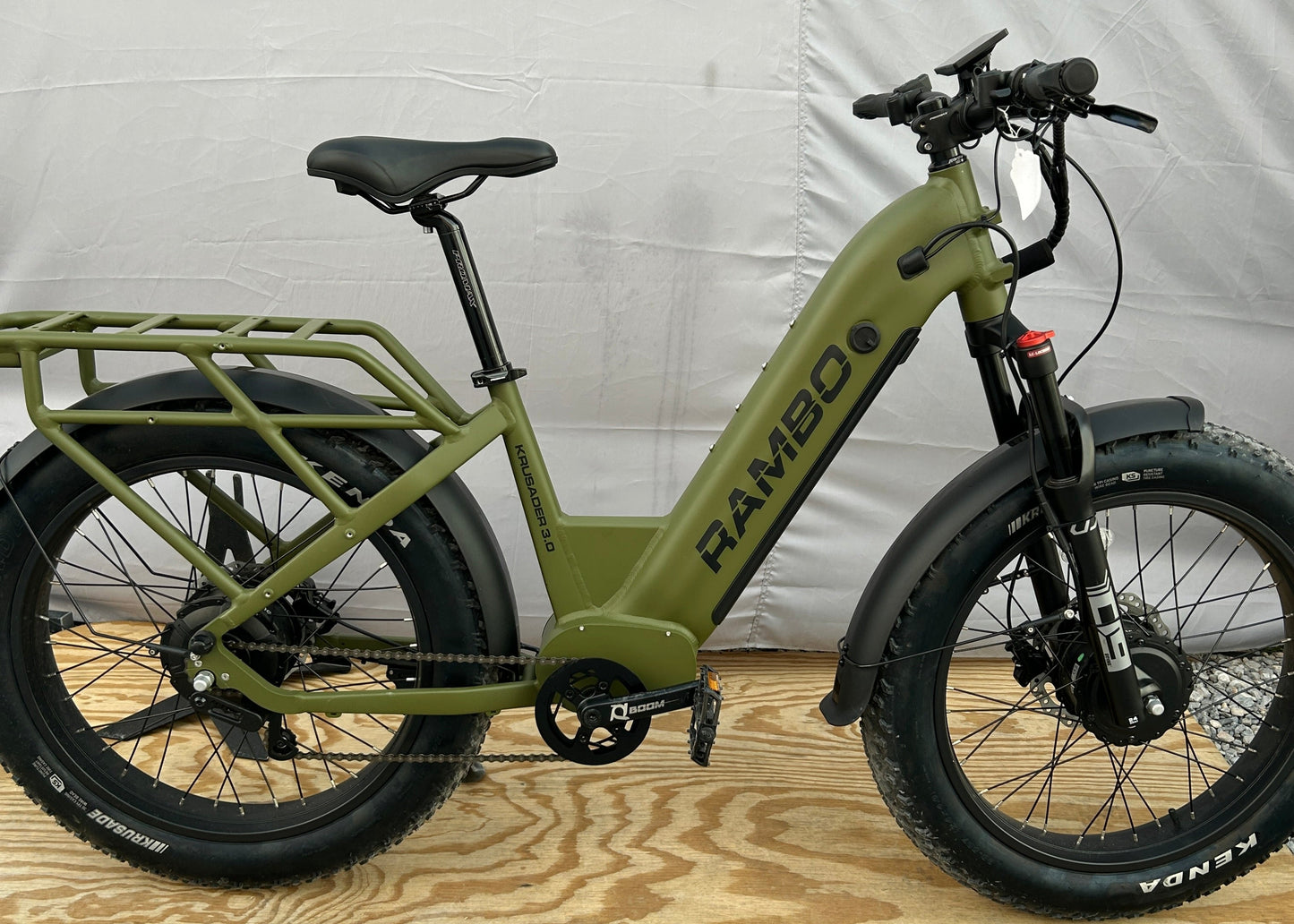 RAMBO Electric Bikes Krusader 3.0 All Wheel Drive 15Ah Hunting E-Bike