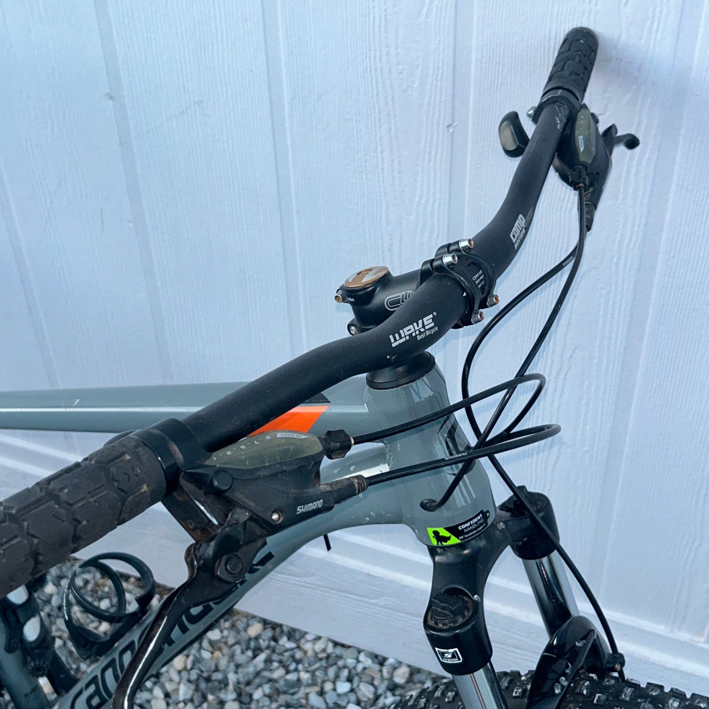 Cannondale Trail 7 Hardtail Mountain Bike Size Large Grey Used