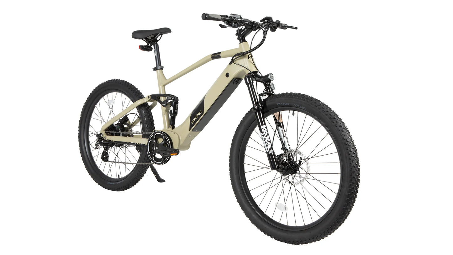 Eunorau Defender Electric Bike Full Suspension Mountain Bike
