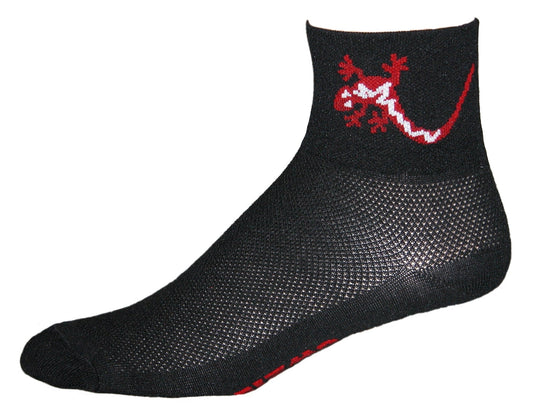 GIZMO Socks - Lizard - Black - Small & Medium