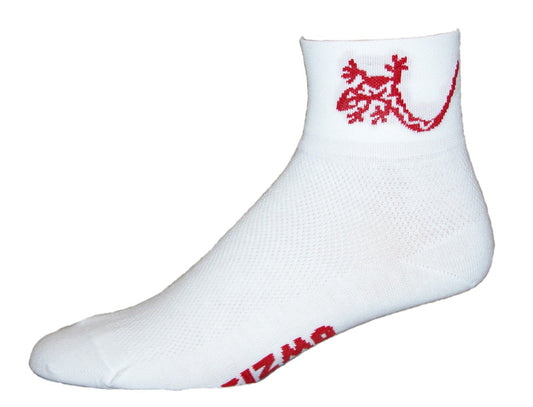 GIZMO Socks - Lizard - White - Large Only