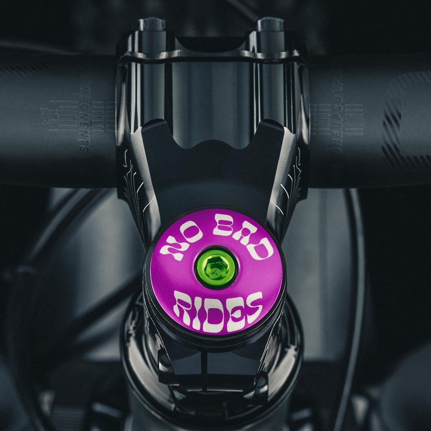 No Bad Rides Custom Bicycle Headset Cap