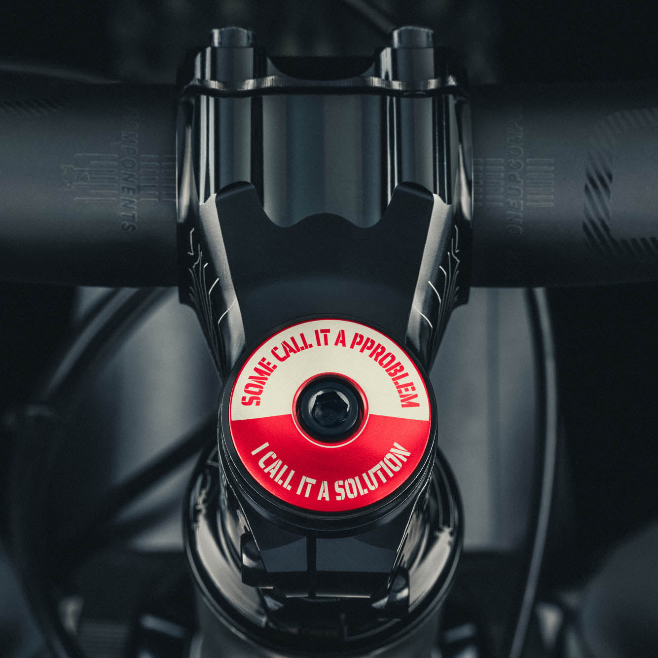 Some Call It A Problem I Call It A Solution Bicycle Headset Cap