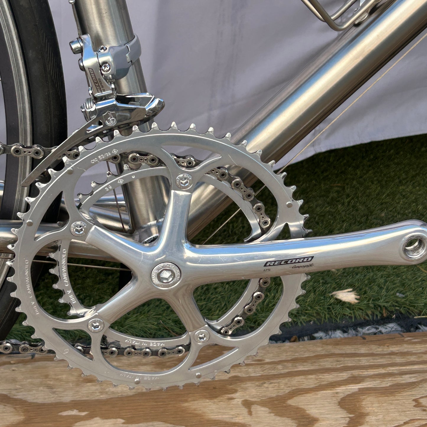 Seven Cycles Axium Road Bike 56 cm Campagnolo Record Nucleon