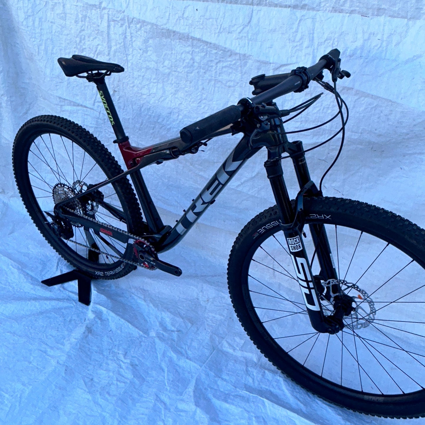 Trek Supercaliber 9.7 Gen 1 Med Full Suspension Mountain Bike, 2023