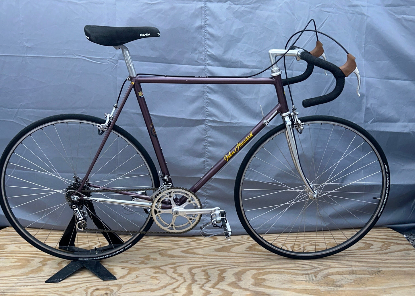 1983 John Howard #164/300 Painted by Dave Moulton Classic Steel Road Bicycle 58cm Campagnolo