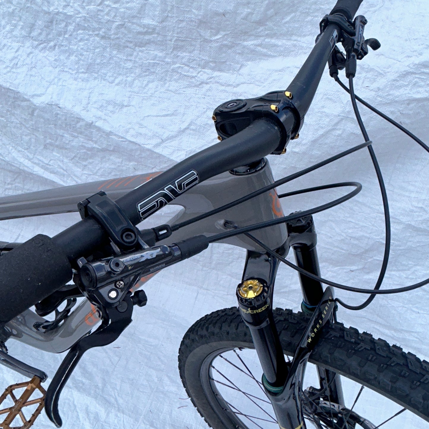 Alchemy Arktos 125 Custom Size Large Full Suspension Mountain Bike