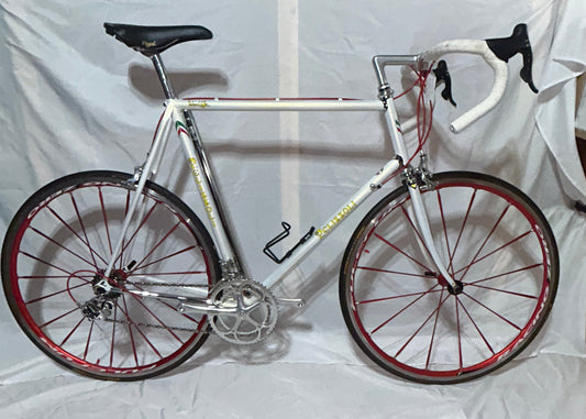 Pelizzoli Vintage Italian Road Bike – Campagnolo Record – Fulcrum Zero – 62cm