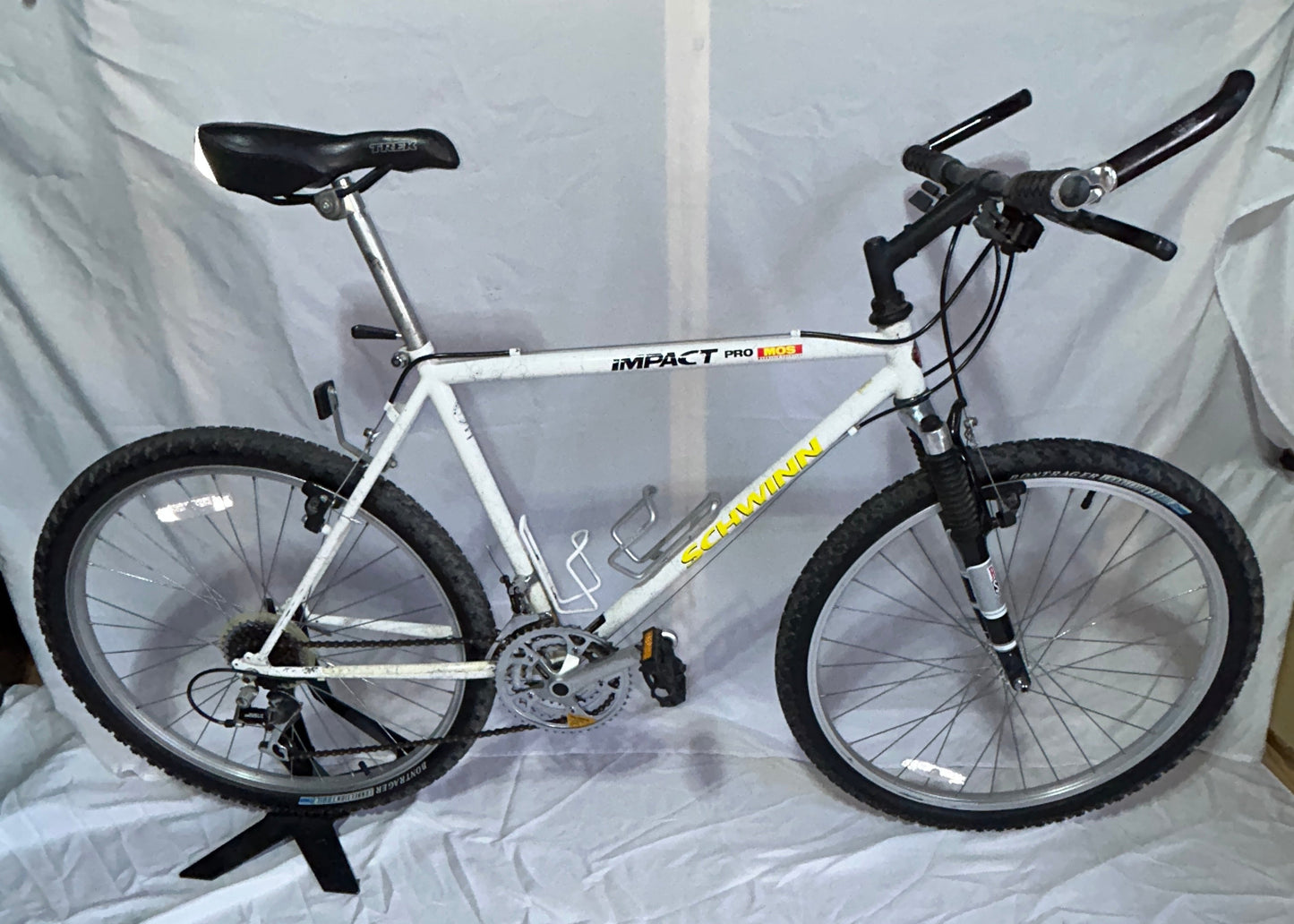 Vintage Schwinn Impact Pro MTB Large RockShox Shimano Exage 300LX Cro-Moly