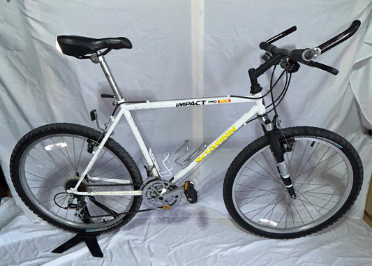 Vintage Schwinn Impact Pro MTB Large RockShox Shimano Exage 300LX Cro-Moly