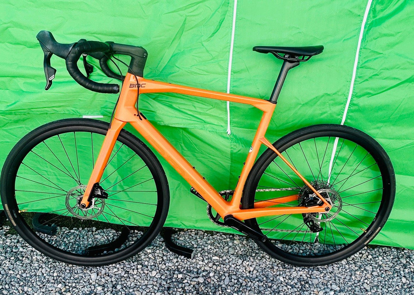 2022 BMC Roadmachine X TWO Orange 56 cm Road & Light Gravel Bike
