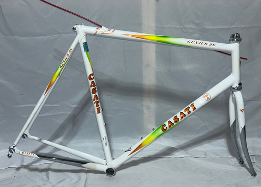 Casati Genius 98 Steel Frameset 60cm Campagnolo Chorus Headset Italian Road Bike