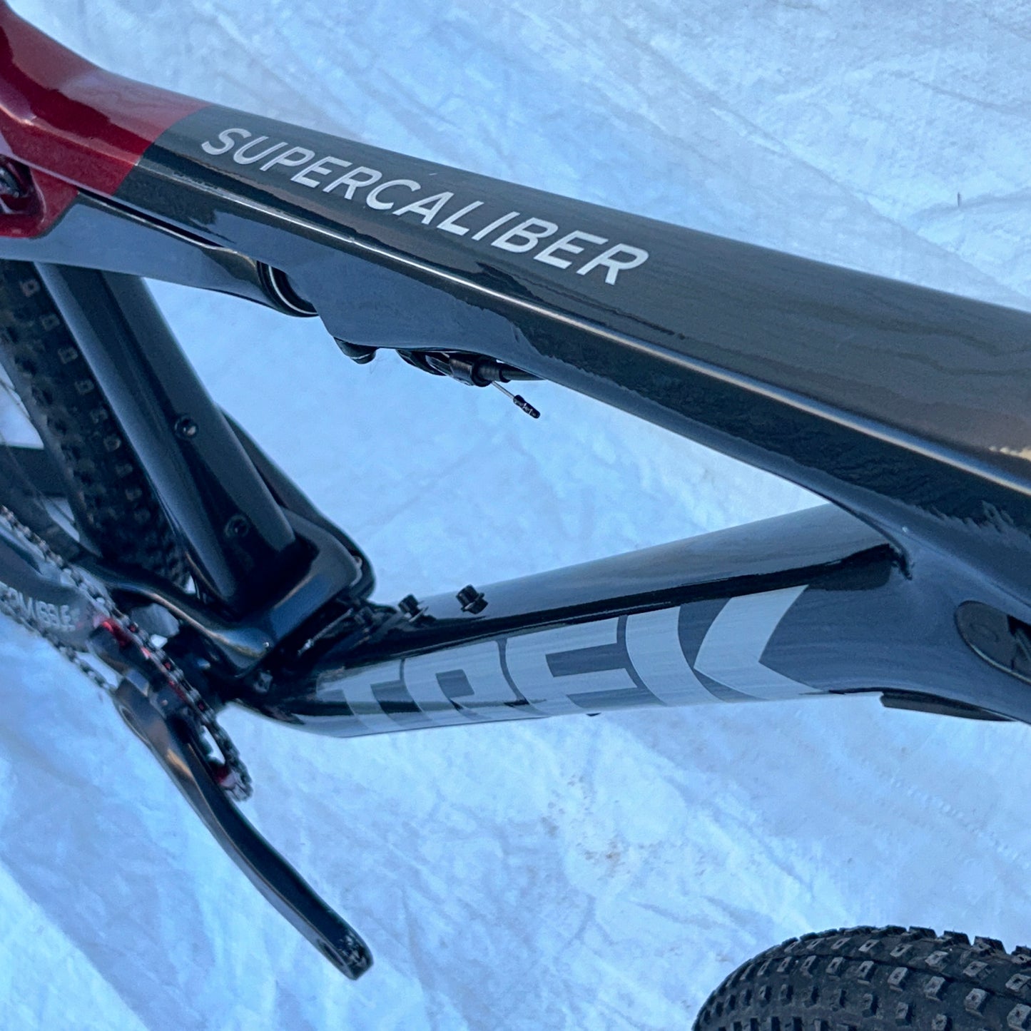 Trek Supercaliber 9.7 Gen 1 Med Full Suspension Mountain Bike, 2023